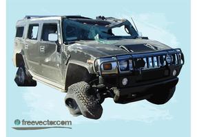 Hummer Wreck vecteur