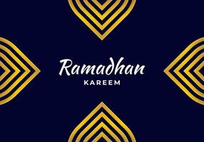 prime de fond de ramdhan kareem vecteur