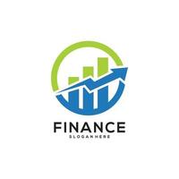 business finance logo modèle vecteur icône design