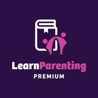 apprendre le logo parental vecteur