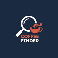 trouver le logo du café vecteur