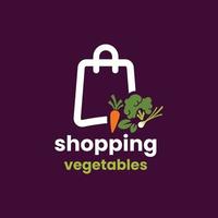 logo de légumes d'achat vecteur