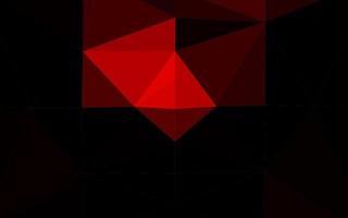 modèle polygonal de vecteur rouge foncé.