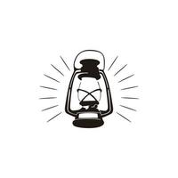 lanterne briller vintage design symbole décoration vecteur