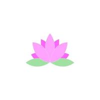 fleur de lotus icône illustration vectorielle vecteur