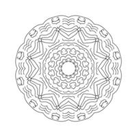 conception de fond de mandala vecteur