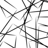 fond géométrique abstrait lignes chaotiques en perspective vecteur