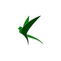 illustration du logo oiseau vecteur