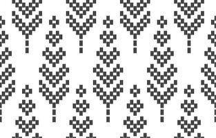 beau motif de broderie tissé à la main. motif navajo sans couture dans l'impression d'ornement d'art géométrique aztèque tribal et mexicain. conception pour tapis, papier peint, emballage, tissu et textile. vecteur