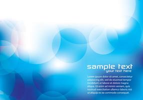 Blue Abstract Circle Background Two Vector