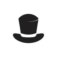 vecteur de logo chapeau megicien