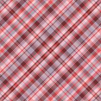 fond de motif à carreaux tartan avec la couleur de la saint-valentin. vecteur