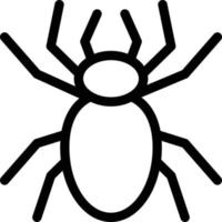 illustration vectorielle d'araignée sur un background.symboles de qualité premium.icônes vectorielles pour le concept et la conception graphique. vecteur