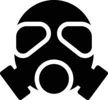 illustration vectorielle de masque à oxygène sur fond. symboles de qualité premium. icônes vectorielles pour le concept et la conception graphique. vecteur