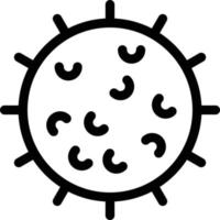 illustration vectorielle de germes sur fond. symboles de qualité premium. icônes vectorielles pour le concept et la conception graphique. vecteur