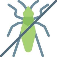 pas d'illustration vectorielle d'insectes sur un fond. symboles de qualité premium. icônes vectorielles pour le concept et la conception graphique. vecteur