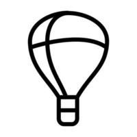 illustration graphique vectoriel de l'icône de la montgolfière