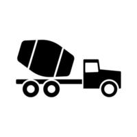 illustration graphique vectoriel de l'icône du camion