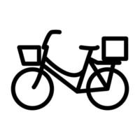 illustration graphique vectoriel de l'icône de vélo