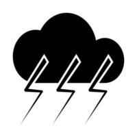 illustration graphique vectoriel de l'icône de la tempête