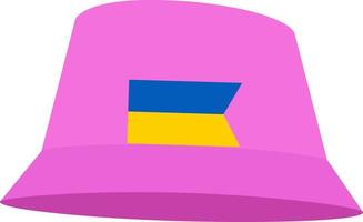 panama rose, symbole de l'ukraine. vecteur