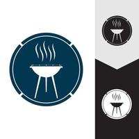 barbecue icône illustration vectorielle vecteur