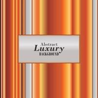 arrière-plan abstrait de luxe. or orange et blanc. vecteur