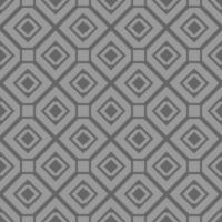 motif de tissu floral géométrique monochrome vecteur