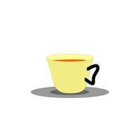 une tasse d'illustration vectorielle de thé vecteur