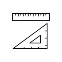 vecteur de règle pour la présentation de l'icône du symbole du site Web