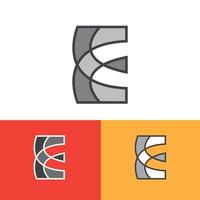 icônes de conception de logo aléatoires vecteur