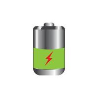 conception d'icône de batterie vecteur