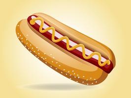 Hot Dog Vector