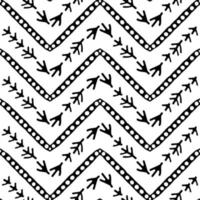 motif abstrait en zigzag pour la conception de la couverture. fond de vecteur chevron rétro.