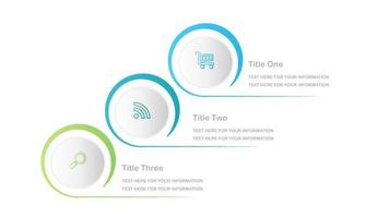 infographie pour le concept de présentation d'entreprise vecteur