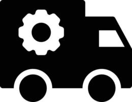 réglage de l'illustration vectorielle de camion sur un fond. symboles de qualité premium. icônes vectorielles pour le concept et la conception graphique. vecteur