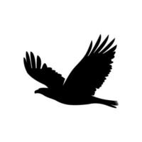 vecteur de logo aigle volant