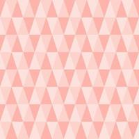 modèle de triangle sans soudure. papier peint géométrique rose pastel. toile de fond de vecteur. vecteur