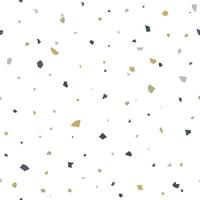 motif abstrait harmonieux de style terrazzo. vecteur