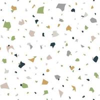 motif abstrait harmonieux de style terrazzo. vecteur