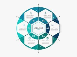 modèle de conception d'étiquettes infographiques vectorielles avec icônes et 6 options ou étapes. peut être utilisé pour le diagramme de processus, les présentations, la mise en page du flux de travail, la bannière, l'organigramme, le graphique d'informations. vecteur