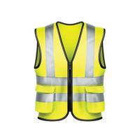 vecteur de vêtements de protection du conducteur gilet de sécurité