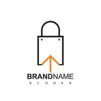 logo de la boutique en ligne vecteur