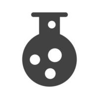 icône noire de glyphe de recherche vecteur