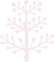 arbre de conte de fées en illustration vectorielle de style dessin animé plante vecteur