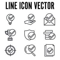 coche définir le modèle de symbole d'icône pour l'illustration vectorielle du logo de la collection de conception graphique et web vecteur