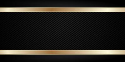 illustration vectorielle de conception de fond d'or noir de luxe abstrait premium pour site Web, affiche, brochure, modèle de présentation, etc. vecteur