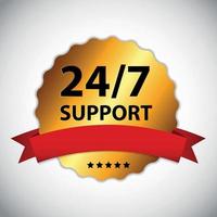 signe de support vectoriel 247, modèle d'étiquette