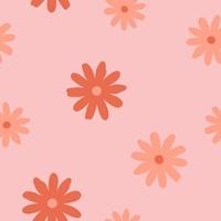 motif floral sans couture. conception de surface colorée vecteur
