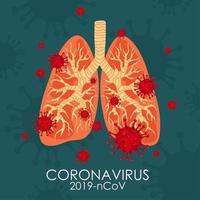 Covid-19 dans les poumons